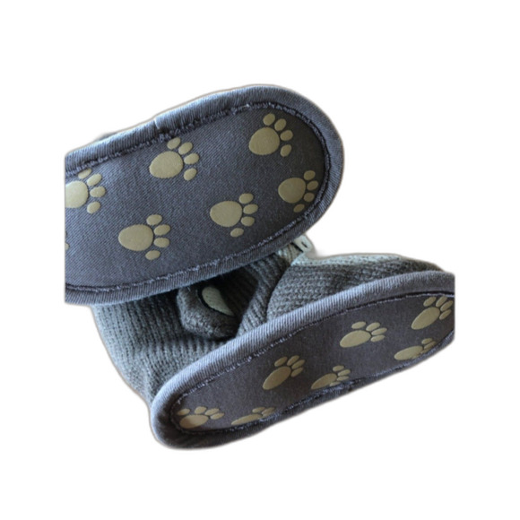 M&S Baby 12-18m Monkey Slippers with Non-slip treads - Picture 4 of 6